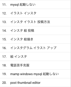 イラストインスタに関する記事がめっちゃ見られてるので今後の方向考察 マテンロワークス