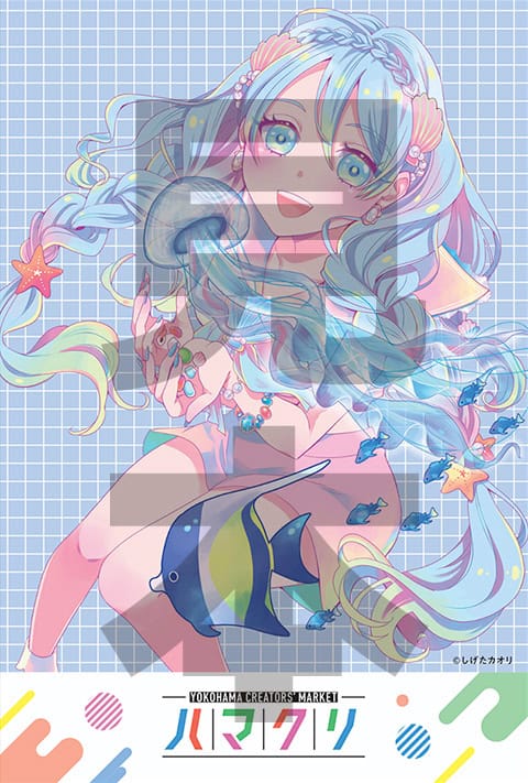 YOKOHAMA CREATORS' MARKET 会場ノベルティポストカード